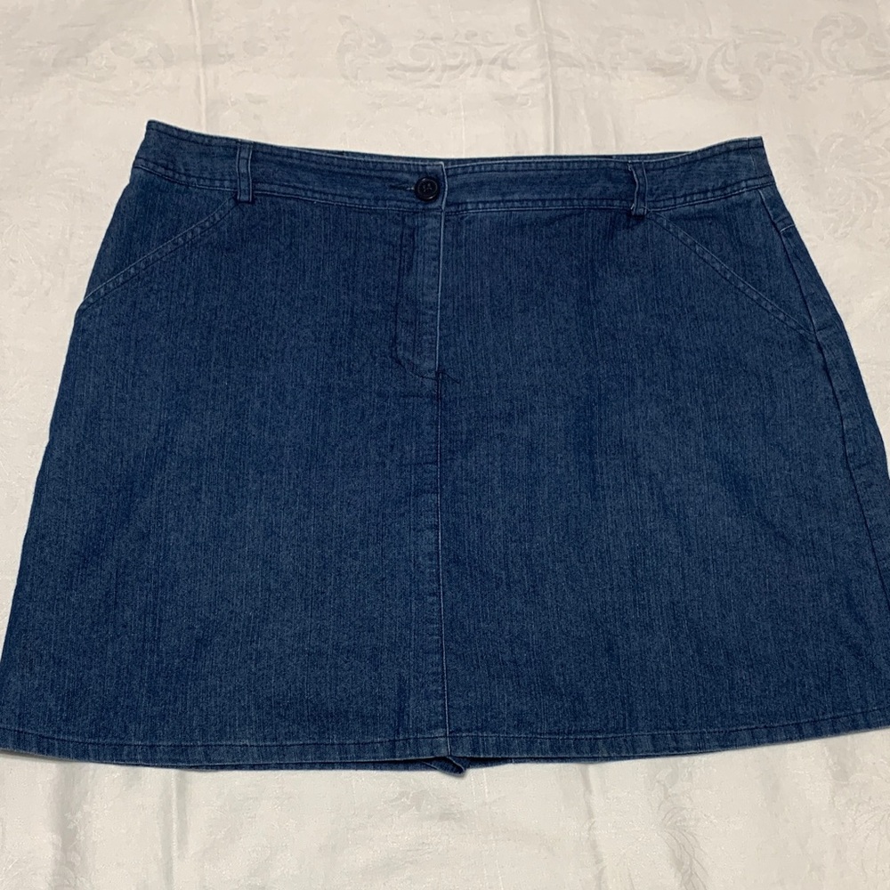 Dark Blue Women's Skort